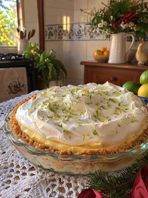 Torta de limão de geladeira