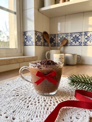 Brigadeiro de colher de Natal